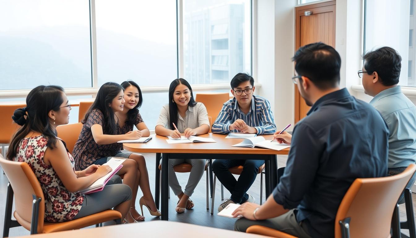 Learn in a focused small group